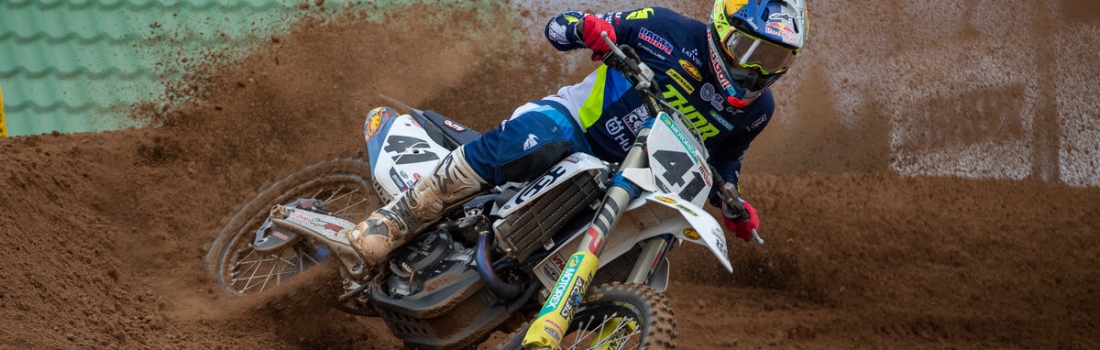 PAULS JONASS SECURES SECOND OVERALL AT THE MXGP OF LATVIA